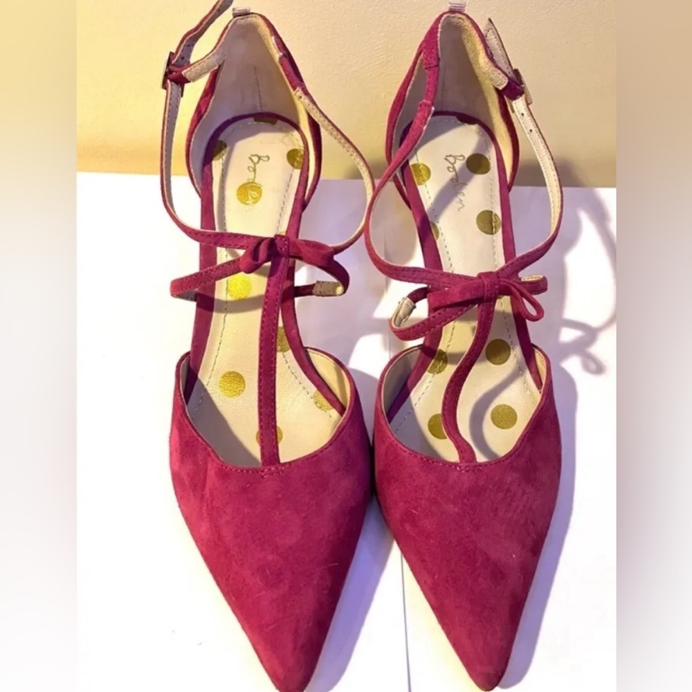 Boden Jennifer T Bar Heels Fallen Fruit Womens 7.5